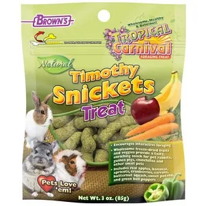 3oz F.M Brown Natural Timothy Snickets Treat - Treats